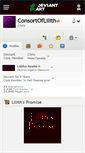 Mobile Screenshot of consortoflilith.deviantart.com