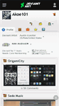 Mobile Screenshot of akoe101.deviantart.com