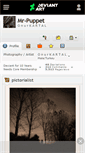 Mobile Screenshot of mr-puppet.deviantart.com