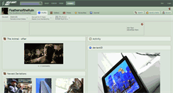 Desktop Screenshot of feathersoftheruin.deviantart.com