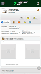 Mobile Screenshot of mini696.deviantart.com