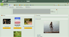 Desktop Screenshot of jinxii24.deviantart.com