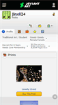 Mobile Screenshot of jinxii24.deviantart.com