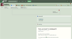 Desktop Screenshot of inuebony.deviantart.com