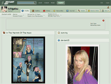Tablet Screenshot of ichigatsu.deviantart.com
