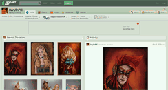 Desktop Screenshot of marylinfill.deviantart.com