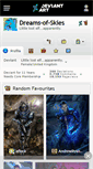 Mobile Screenshot of dreams-of-skies.deviantart.com